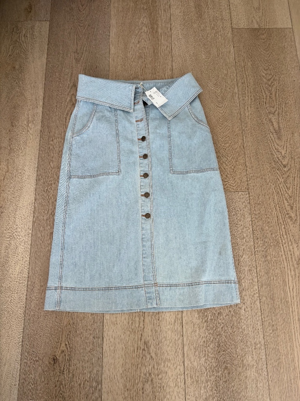 Ulla johnson jean skirt